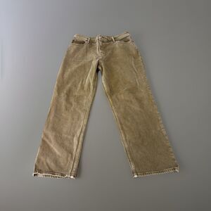 Abercrombie & Fitch Women's '90s Straight Ultra High Rise Brown Jeans Size 14s